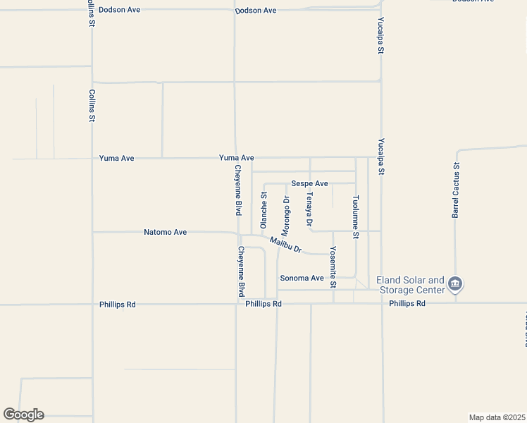 map of restaurants, bars, coffee shops, grocery stores, and more near Olanche Street in Kern County