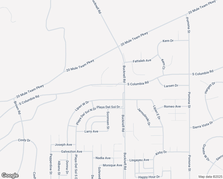 map of restaurants, bars, coffee shops, grocery stores, and more near Washburn Boulevard in California City