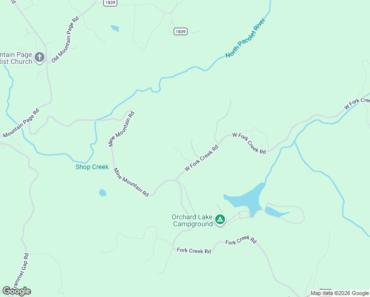 map of restaurants, bars, coffee shops, grocery stores, and more near 44 Orchard Mountain Road in Saluda