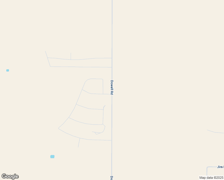 map of restaurants, bars, coffee shops, grocery stores, and more near South Dowell Road in Amarillo