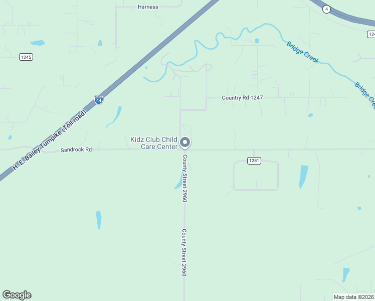 map of restaurants, bars, coffee shops, grocery stores, and more near 1287 County Street 2960 in Blanchard