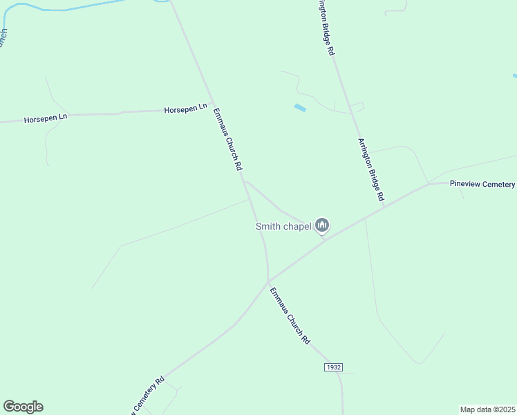 map of restaurants, bars, coffee shops, grocery stores, and more near 4111 Emmaus Church Road in Mount Olive