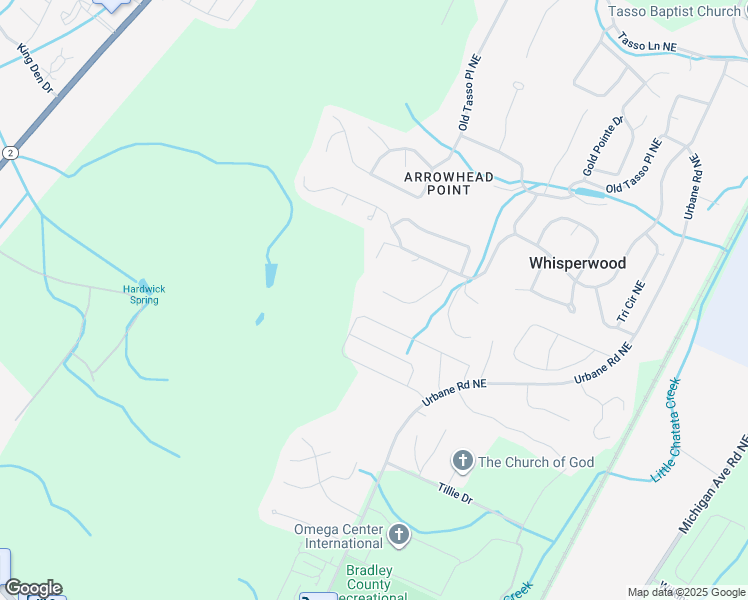 map of restaurants, bars, coffee shops, grocery stores, and more near 220 West Meadows Lane Northeast in Cleveland