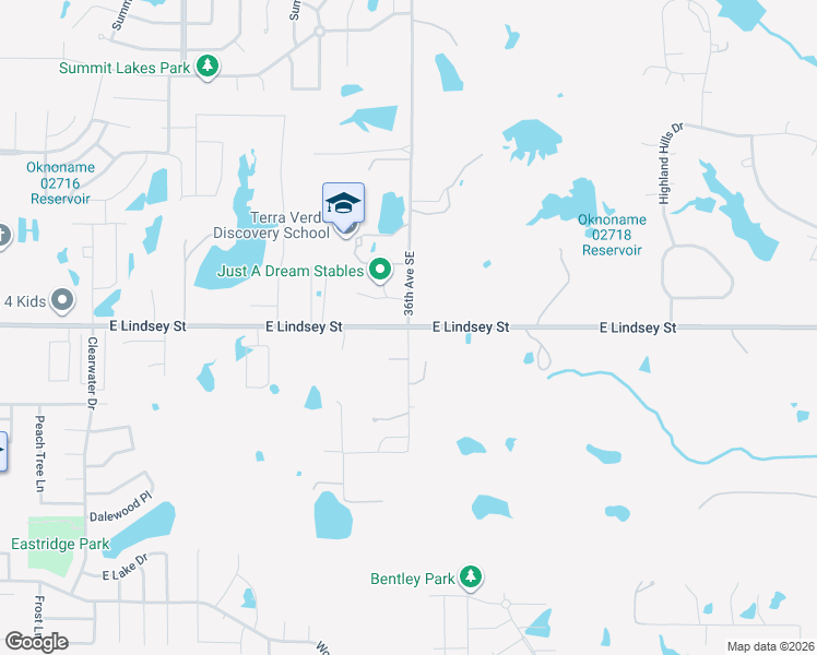 map of restaurants, bars, coffee shops, grocery stores, and more near East Lindsey Street in Norman
