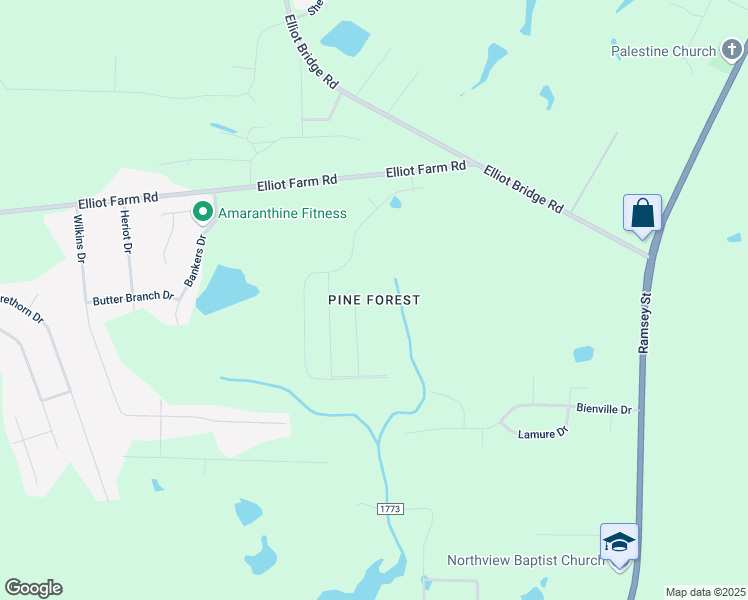 map of restaurants, bars, coffee shops, grocery stores, and more near in Cumberland County