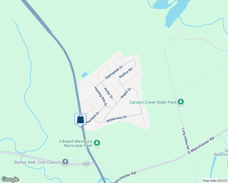 map of restaurants, bars, coffee shops, grocery stores, and more near 3309 Hedgemoor Circle in Spring Lake