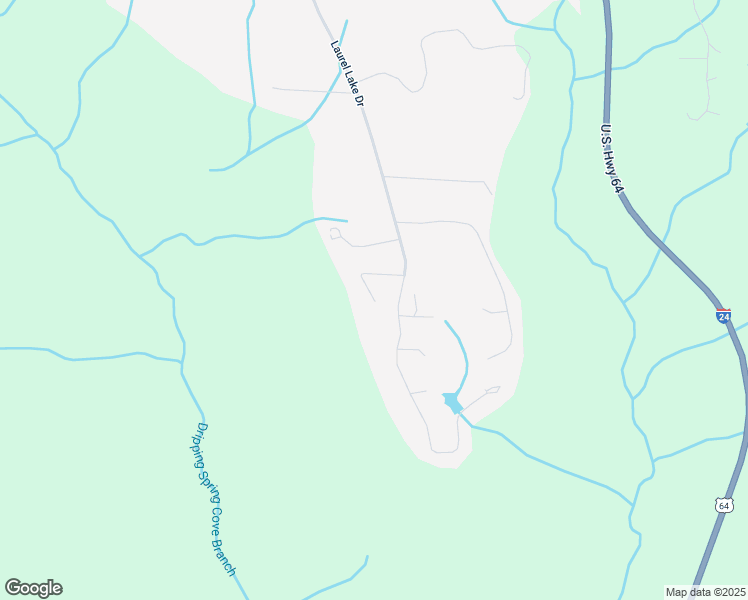 map of restaurants, bars, coffee shops, grocery stores, and more near 1819 Bear Court in Monteagle
