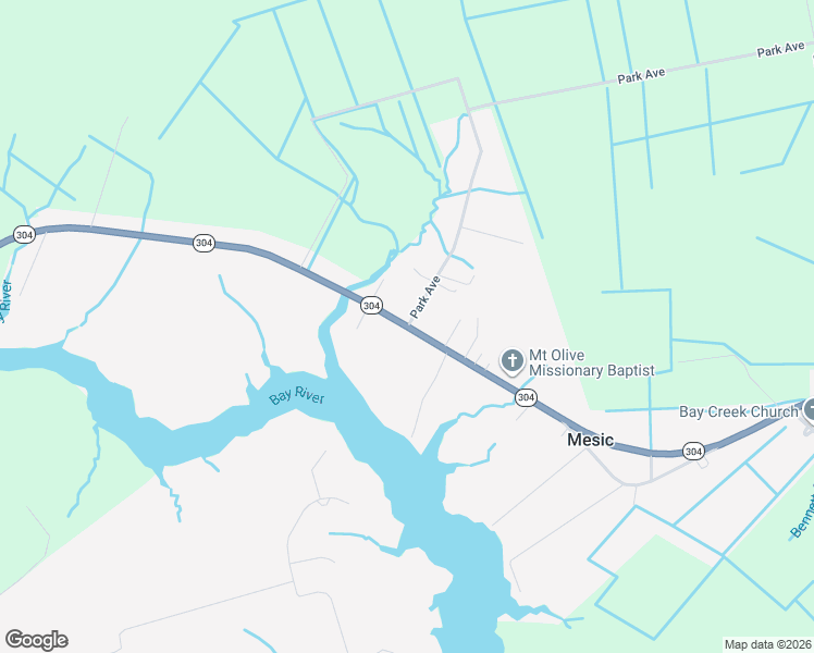 map of restaurants, bars, coffee shops, grocery stores, and more near North Carolina 304 in Aurora