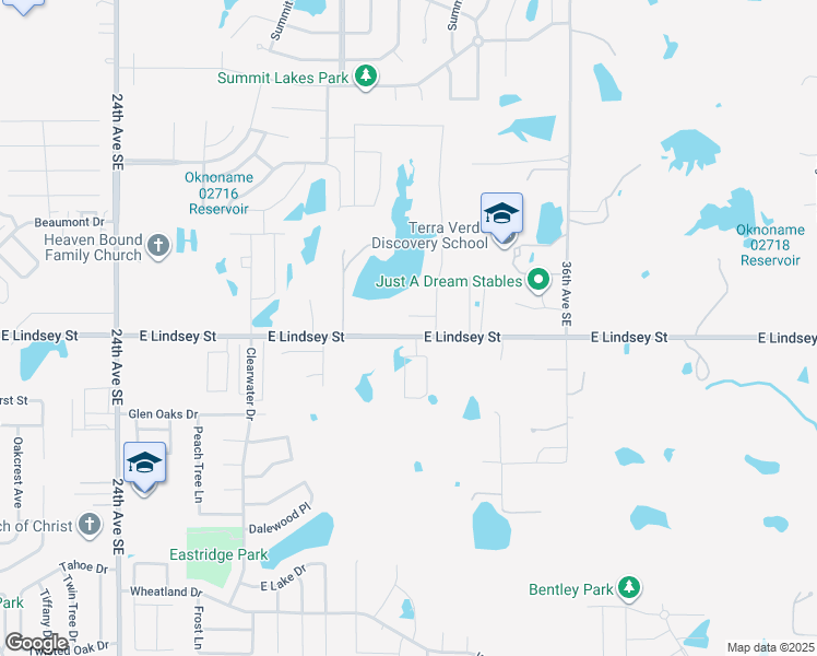 map of restaurants, bars, coffee shops, grocery stores, and more near 3104 Venice Court in Norman