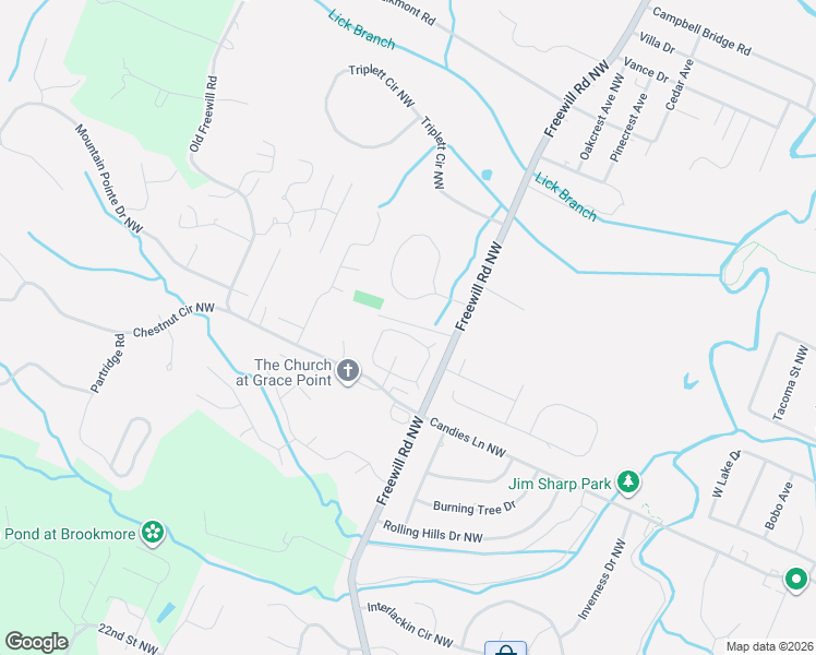 map of restaurants, bars, coffee shops, grocery stores, and more near 2719 Southern Court Northwest in Cleveland