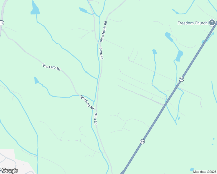 map of restaurants, bars, coffee shops, grocery stores, and more near 7423 Sims Road in Harrison