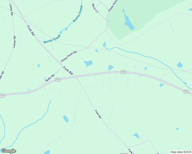 map of restaurants, bars, coffee shops, grocery stores, and more near 48252 North Carolina 731 in Norwood