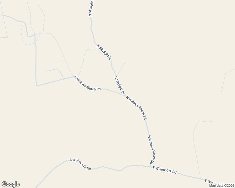 map of restaurants, bars, coffee shops, grocery stores, and more near North Willows Ranch Road in Mohave County