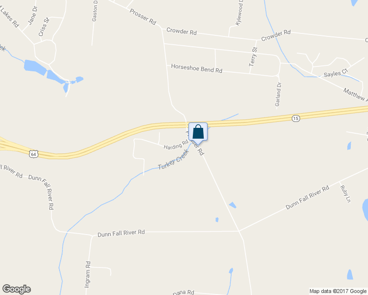 map of restaurants, bars, coffee shops, grocery stores, and more near 4 Harding Road in Leoma