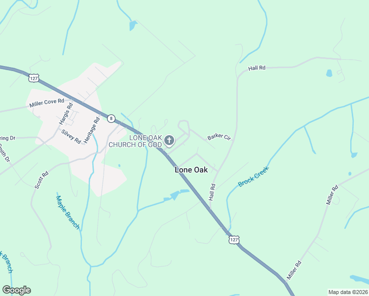 map of restaurants, bars, coffee shops, grocery stores, and more near 215 Hall Cemetery Rd in Signal Mountain