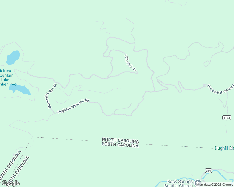 map of restaurants, bars, coffee shops, grocery stores, and more near 771 Summit Road in Tryon