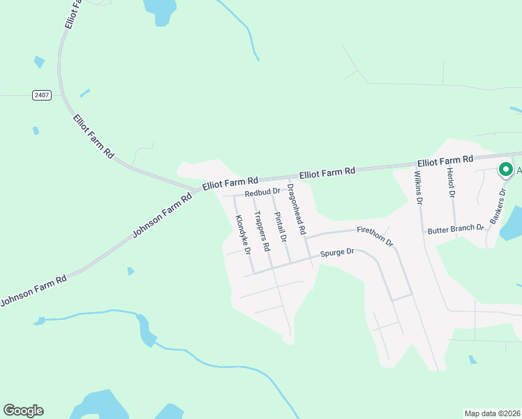 map of restaurants, bars, coffee shops, grocery stores, and more near 7796 Trappers Road in Fayetteville