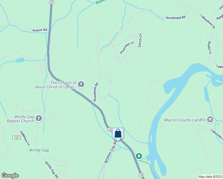 map of restaurants, bars, coffee shops, grocery stores, and more near 199 Rolling Acres Trail in Franklin