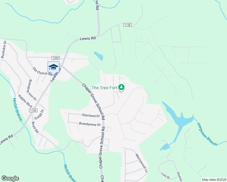 map of restaurants, bars, coffee shops, grocery stores, and more near 169 Wedowee Lane in Gastonia