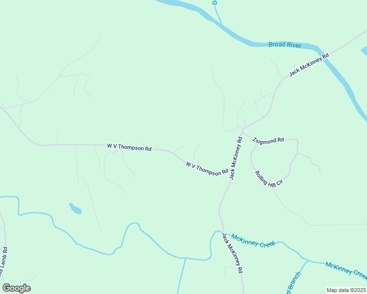 map of restaurants, bars, coffee shops, grocery stores, and more near 270 West V Thompson Road in Rutherfordton