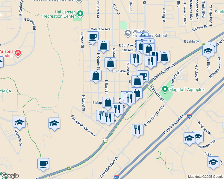 1807 North Main Street, Flagstaff AZ Walk Score