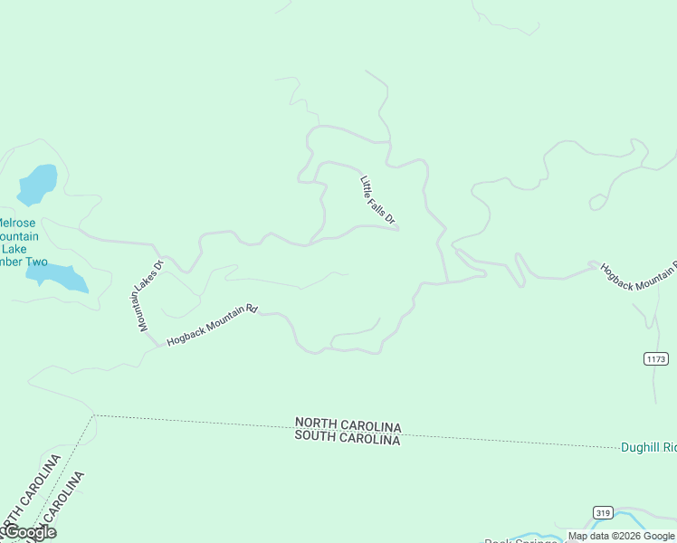 map of restaurants, bars, coffee shops, grocery stores, and more near 771 Summit Road in Tryon