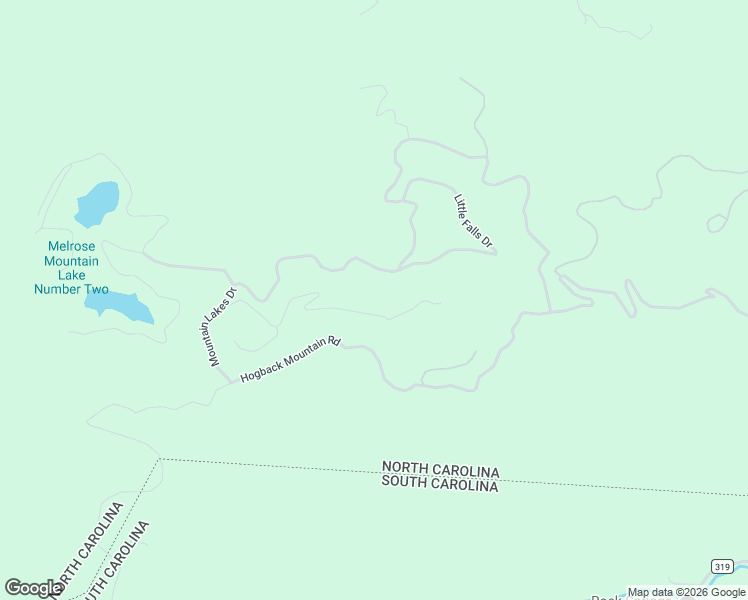 map of restaurants, bars, coffee shops, grocery stores, and more near 545 Summit Road in Tryon