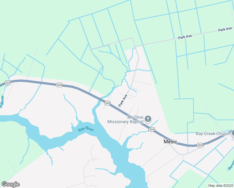 map of restaurants, bars, coffee shops, grocery stores, and more near 111 Park Avenue in Mesic