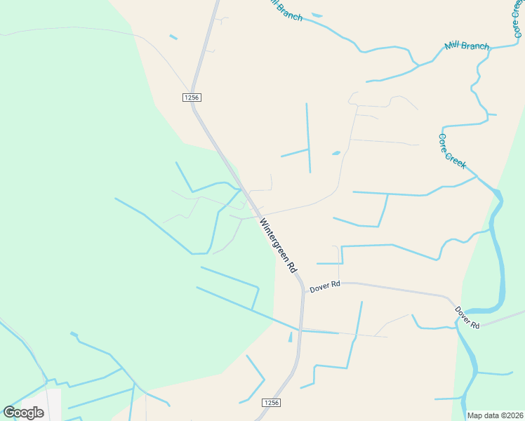 map of restaurants, bars, coffee shops, grocery stores, and more near 1496 Wintergreen Rd in Cove City