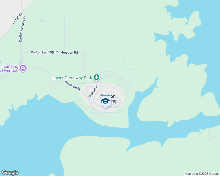 map of restaurants, bars, coffee shops, grocery stores, and more near 59 Boardwalk in Eufaula