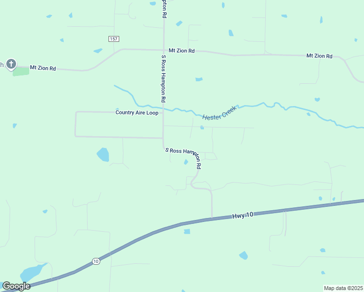 map of restaurants, bars, coffee shops, grocery stores, and more near 534 South Ross Hampton Road in Hackett