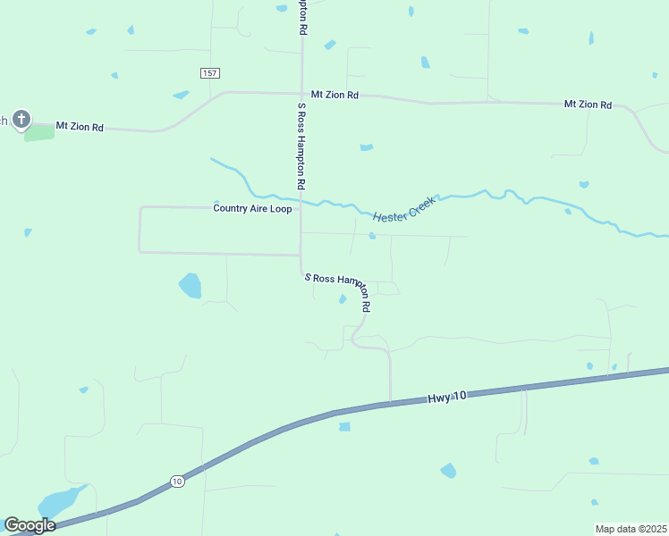 map of restaurants, bars, coffee shops, grocery stores, and more near 534 South Ross Hampton Road in Hackett