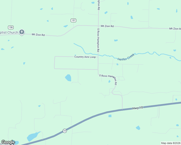 map of restaurants, bars, coffee shops, grocery stores, and more near 5922-6098 Country Aire Loop in Hackett