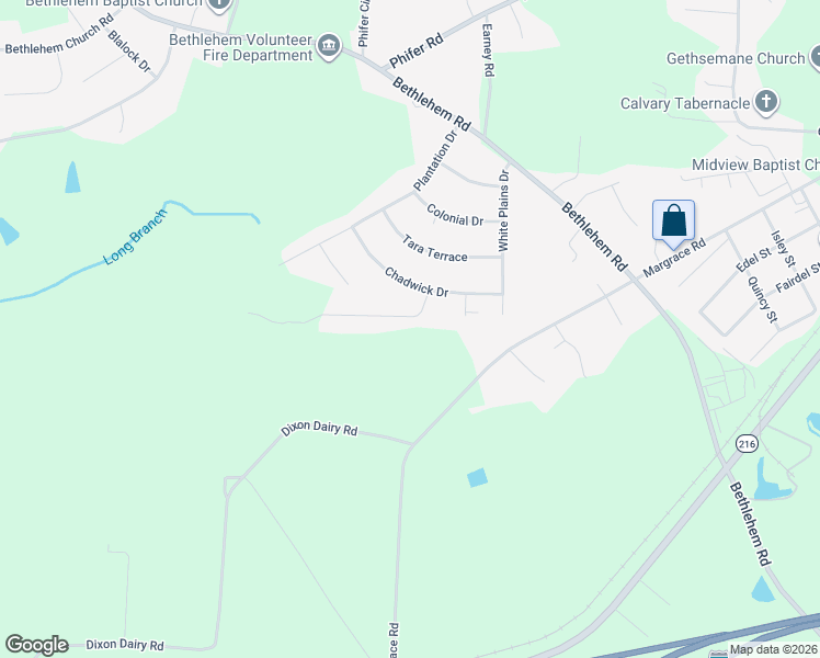 map of restaurants, bars, coffee shops, grocery stores, and more near 117 Crystal Brook Drive in Kings Mountain