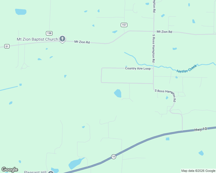 map of restaurants, bars, coffee shops, grocery stores, and more near 5409-5709 Country Aire Loop in Hackett