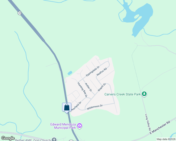 map of restaurants, bars, coffee shops, grocery stores, and more near 3336 Antler Drive in Spring Lake