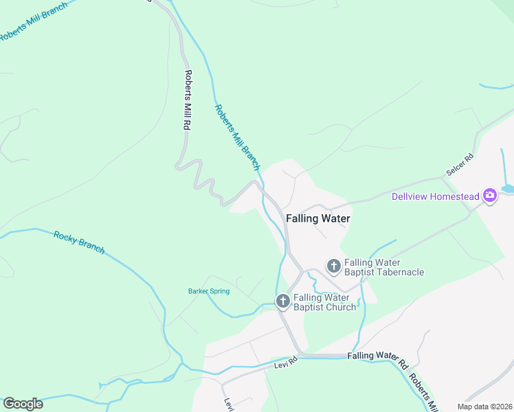 map of restaurants, bars, coffee shops, grocery stores, and more near 818 Roberts Mill Road in Hamilton County