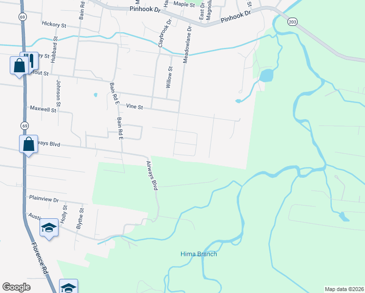 map of restaurants, bars, coffee shops, grocery stores, and more near 40 Bartley Drive in Savannah