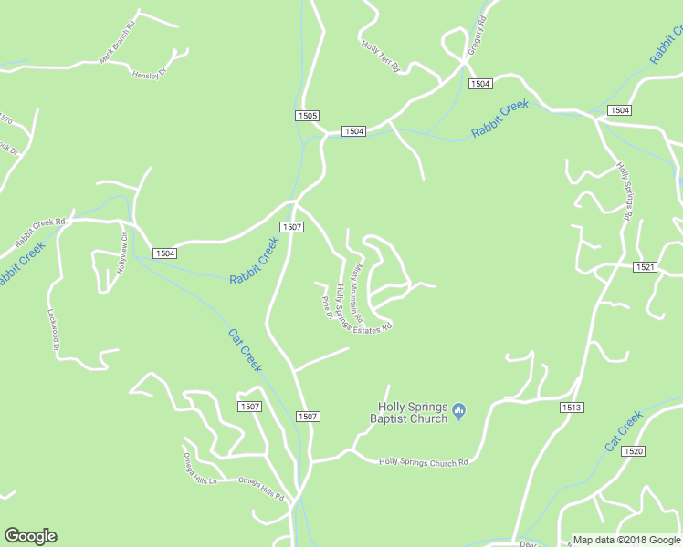 map of restaurants, bars, coffee shops, grocery stores, and more near 231 Holly Springs Estates Road in Franklin