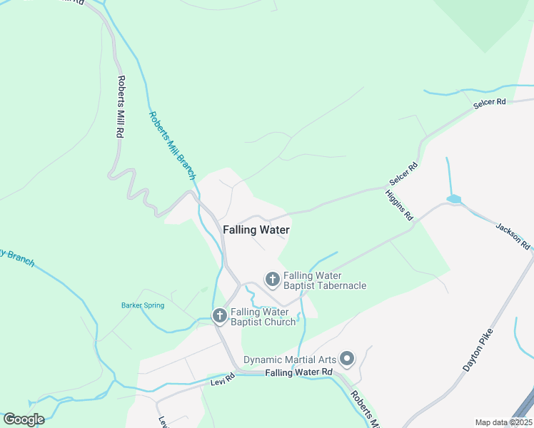 map of restaurants, bars, coffee shops, grocery stores, and more near 7625 Selcer Road in Hamilton County