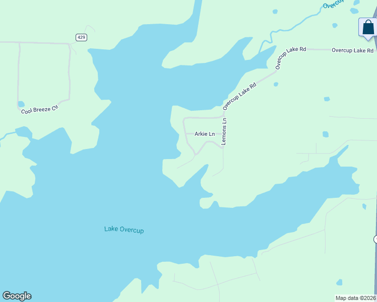 map of restaurants, bars, coffee shops, grocery stores, and more near 29 Overcup Lake Road in Morrilton