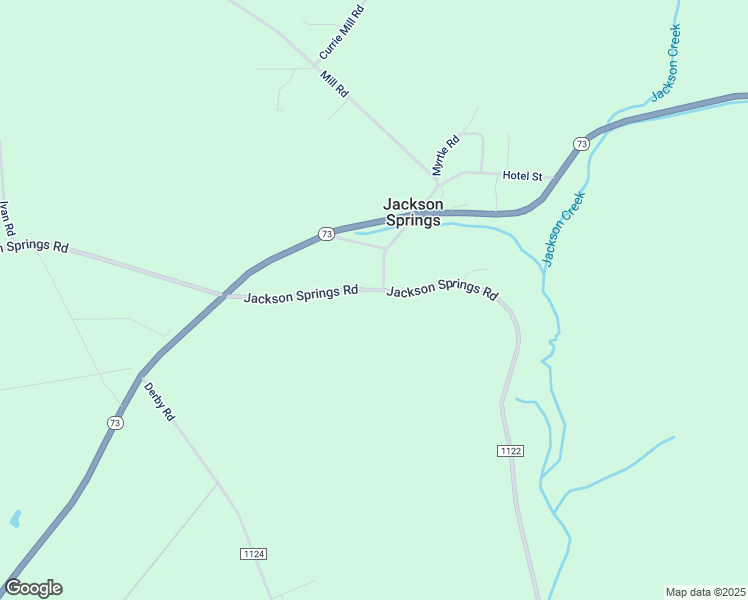 map of restaurants, bars, coffee shops, grocery stores, and more near Jackson Springs Road in Moore County