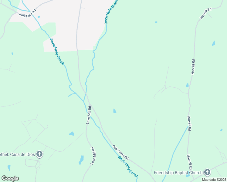 map of restaurants, bars, coffee shops, grocery stores, and more near 8857B Oak Grove Road in Stanfield