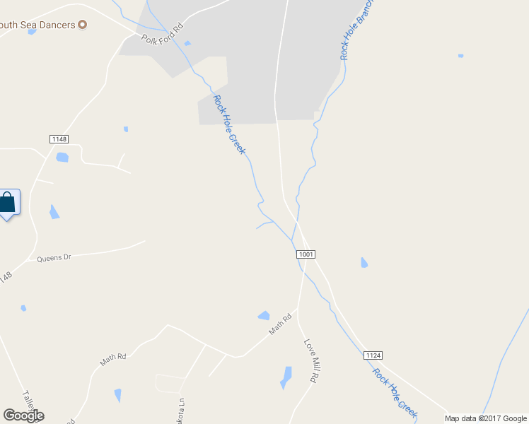 map of restaurants, bars, coffee shops, grocery stores, and more near 8415 Love Mill Road in Stanfield