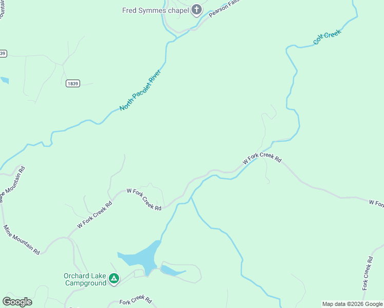 map of restaurants, bars, coffee shops, grocery stores, and more near 1196 West Fork Creek Road in Saluda