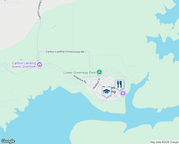 map of restaurants, bars, coffee shops, grocery stores, and more near 90 Lower Greenway in Eufaula