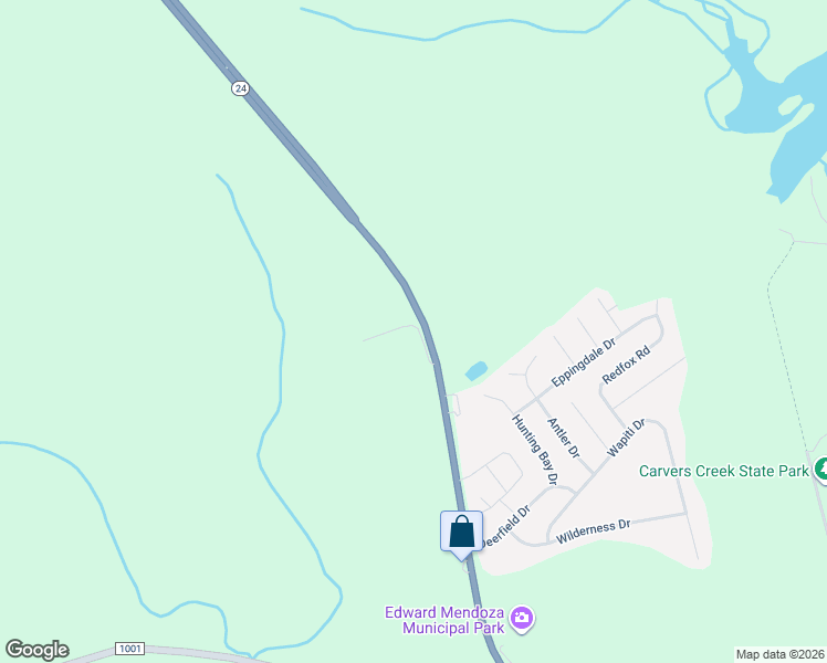 map of restaurants, bars, coffee shops, grocery stores, and more near 2459 North Bragg Boulevard in Spring Lake