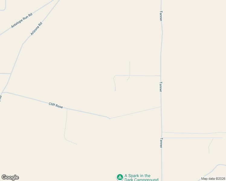 map of restaurants, bars, coffee shops, grocery stores, and more near Cliff Rose in Ash Fork