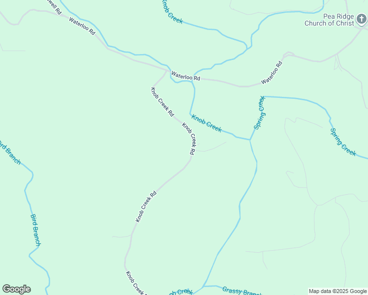 map of restaurants, bars, coffee shops, grocery stores, and more near 5191 Knob Creek Road in Westpoint