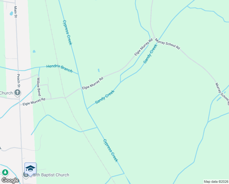 map of restaurants, bars, coffee shops, grocery stores, and more near 835 Elgie Murray Road in Selmer